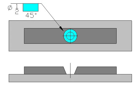 plug welding symbol example 1